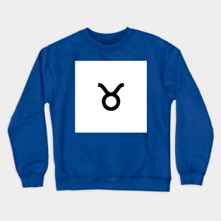 Taurus Symbol Art Crewneck Sweatshirt